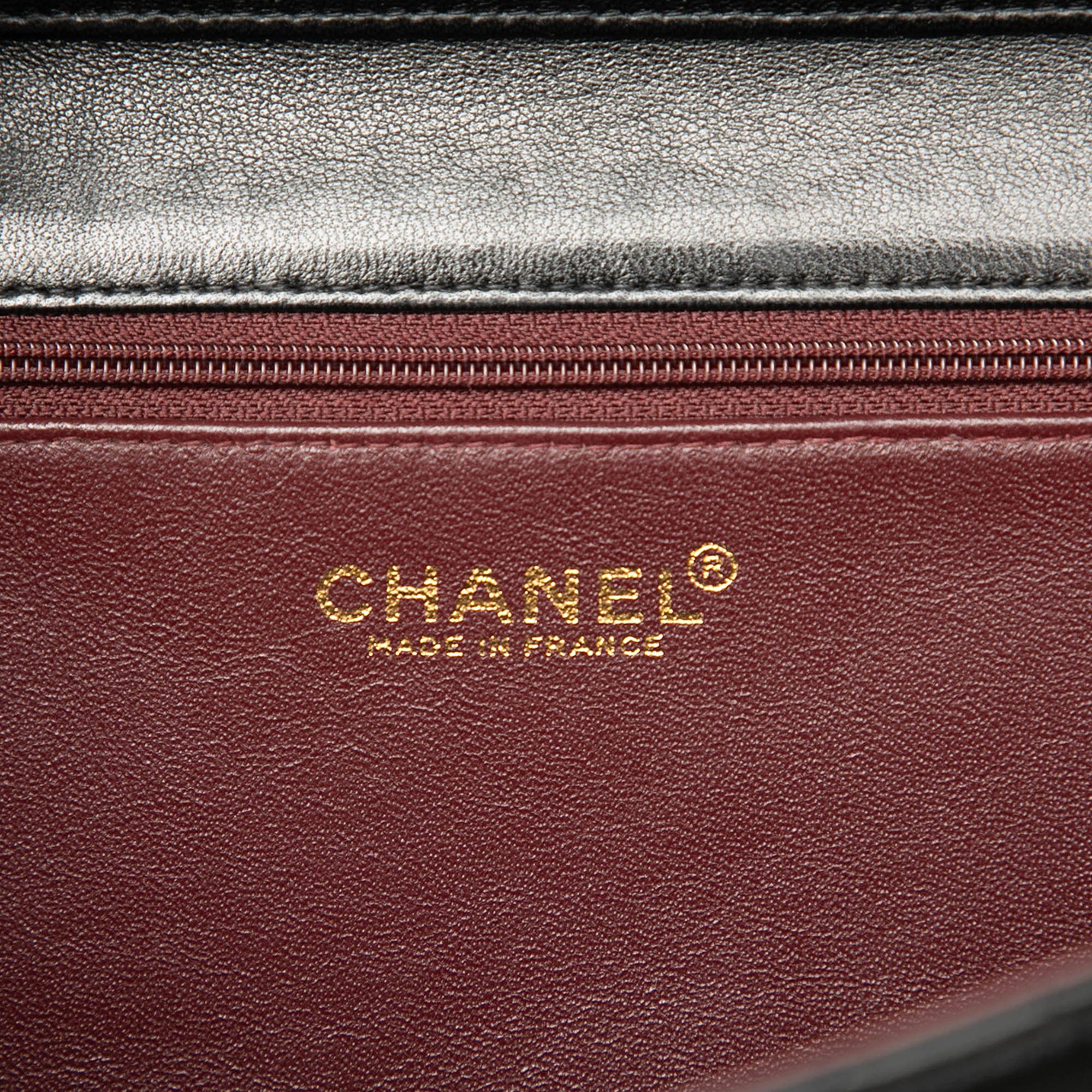 Chanel Medium CC Quilted Lambskin Single Flap