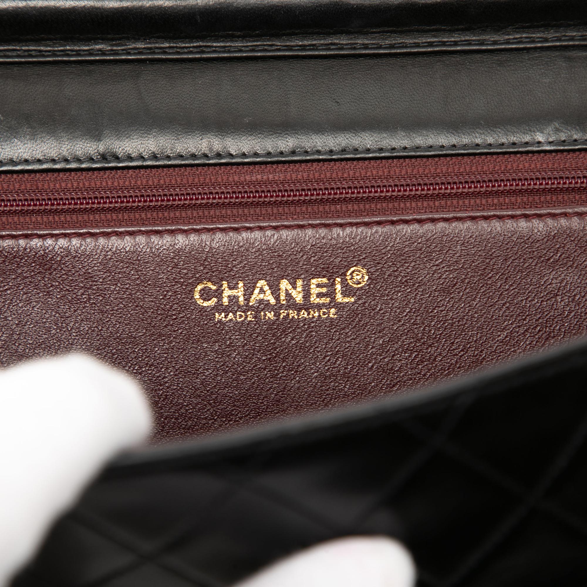 Chanel Medium CC Quilted Lambskin Single Flap