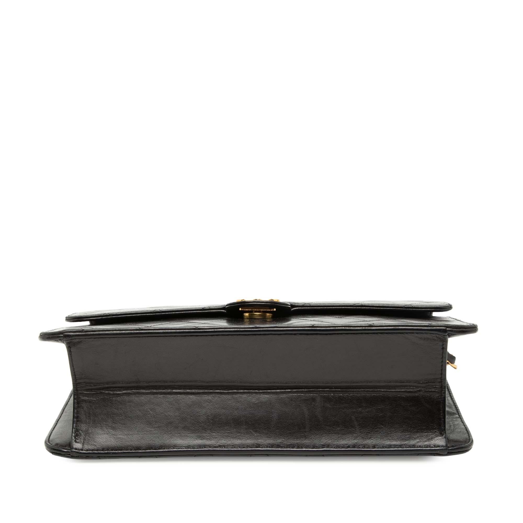 Chanel Medium CC Quilted Lambskin Single Flap