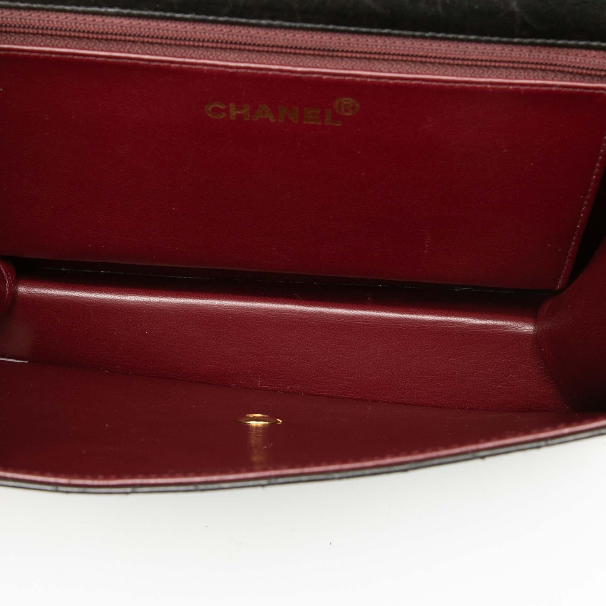 Chanel Medium CC Quilted Lambskin Single Flap