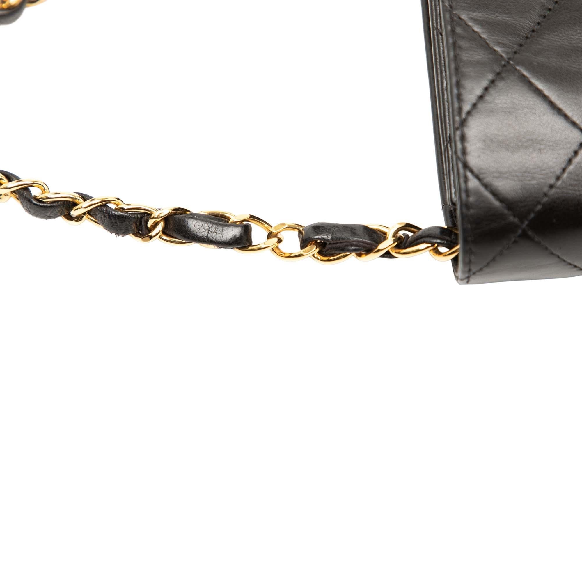 Chanel Medium CC Quilted Lambskin Single Flap