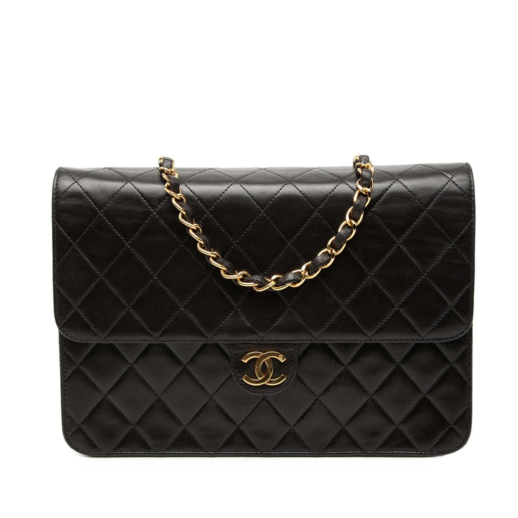 Chanel Medium CC Quilted Lambskin Single Flap