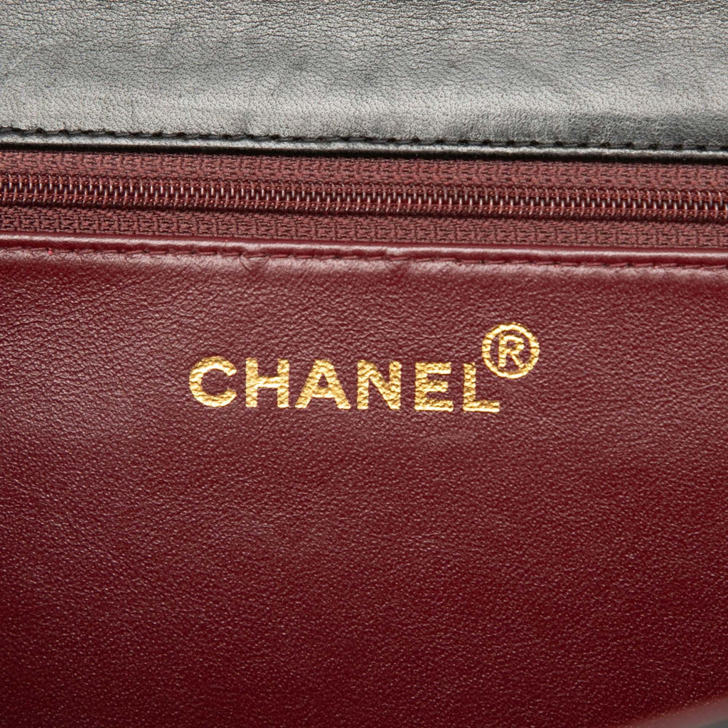 Chanel Medium CC Quilted Lambskin Single Flap