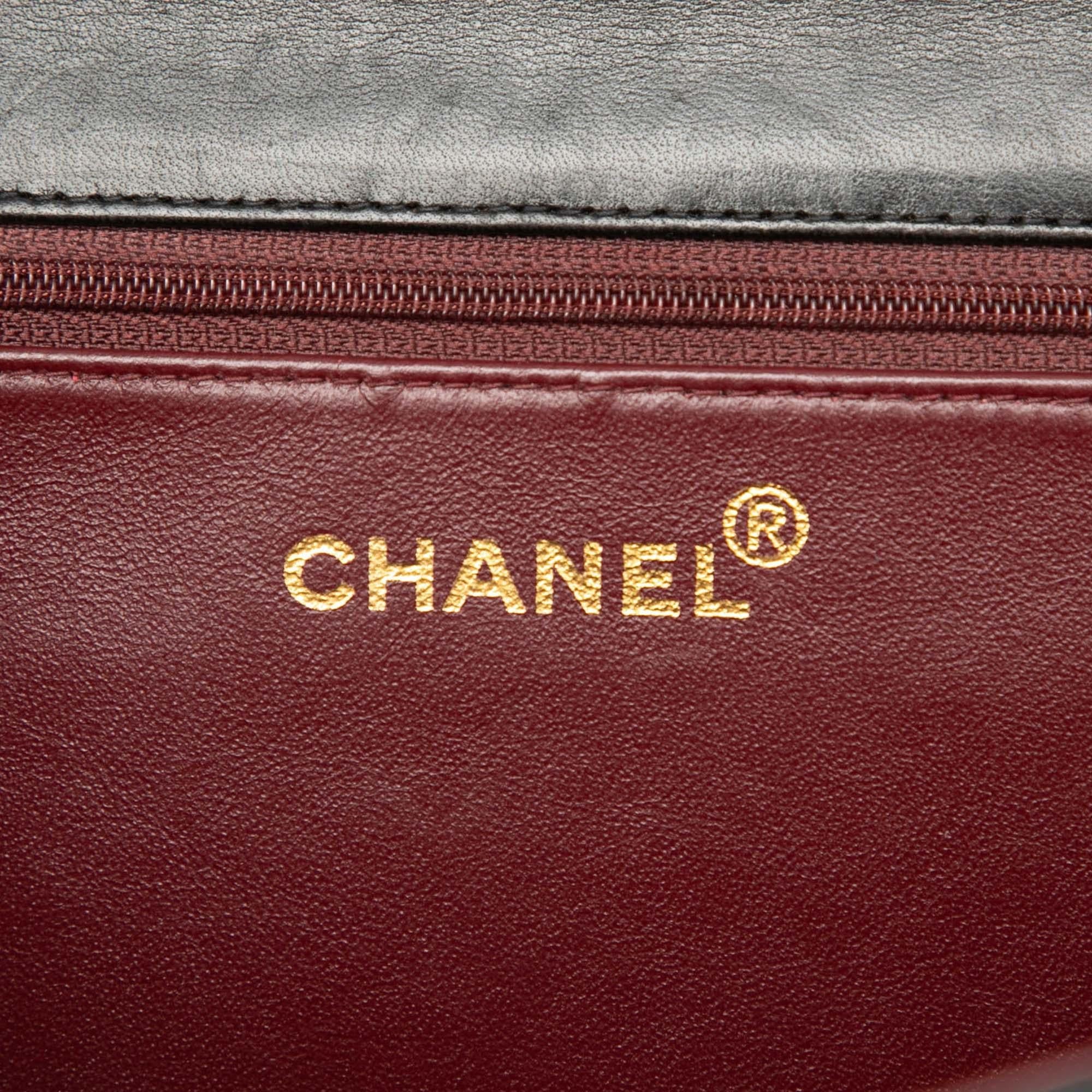 Chanel Medium CC Quilted Lambskin Single Flap