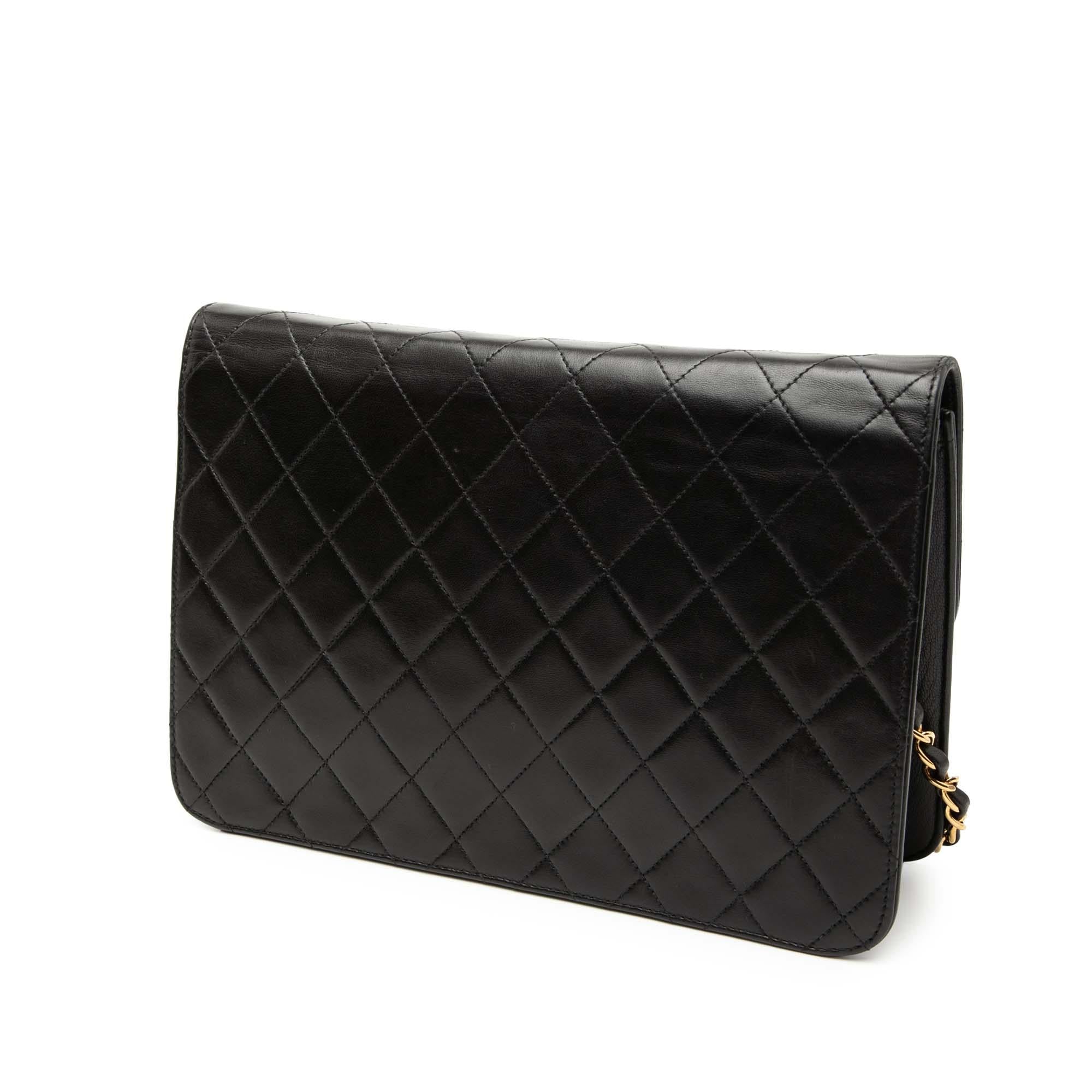 Chanel Medium CC Quilted Lambskin Single Flap