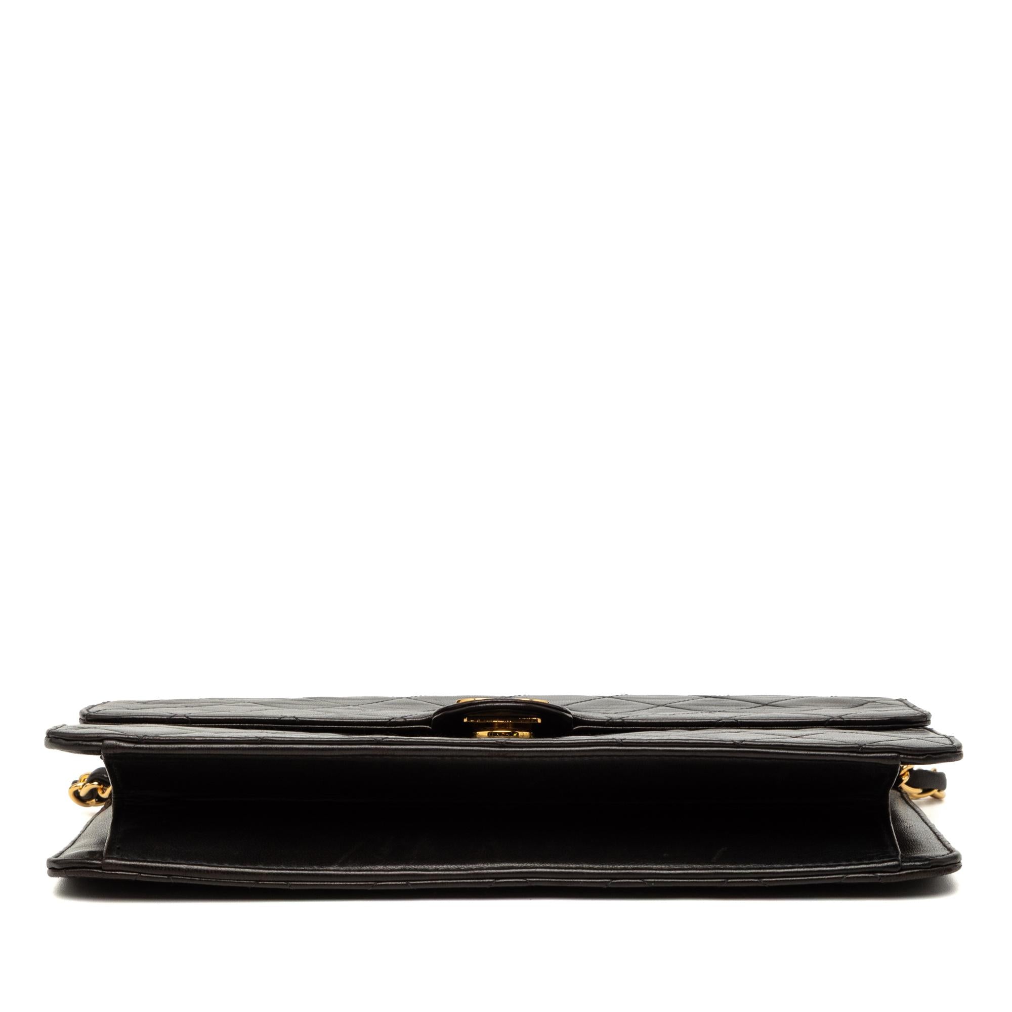 Chanel Medium CC Quilted Lambskin Single Flap