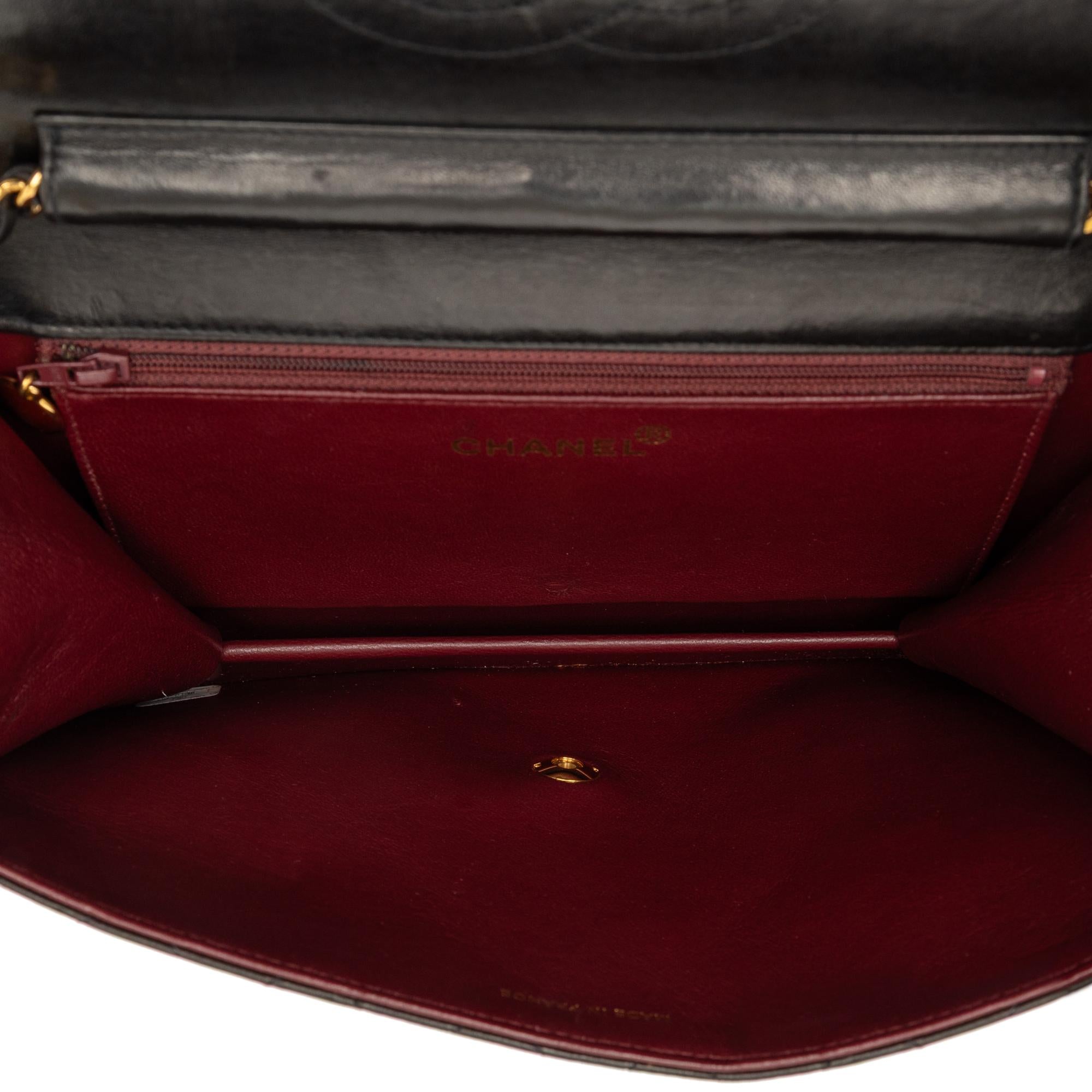 Chanel Medium CC Quilted Lambskin Single Flap