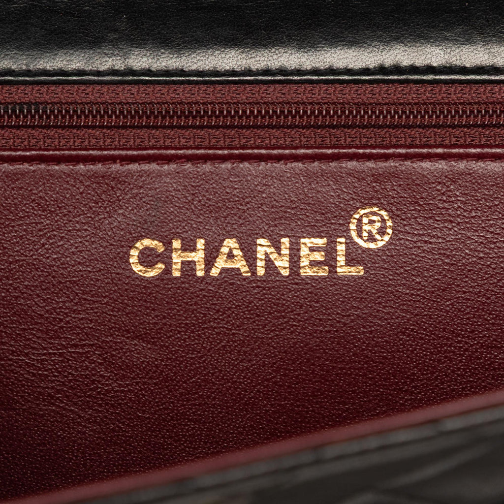 Chanel Medium CC Quilted Lambskin Single Flap