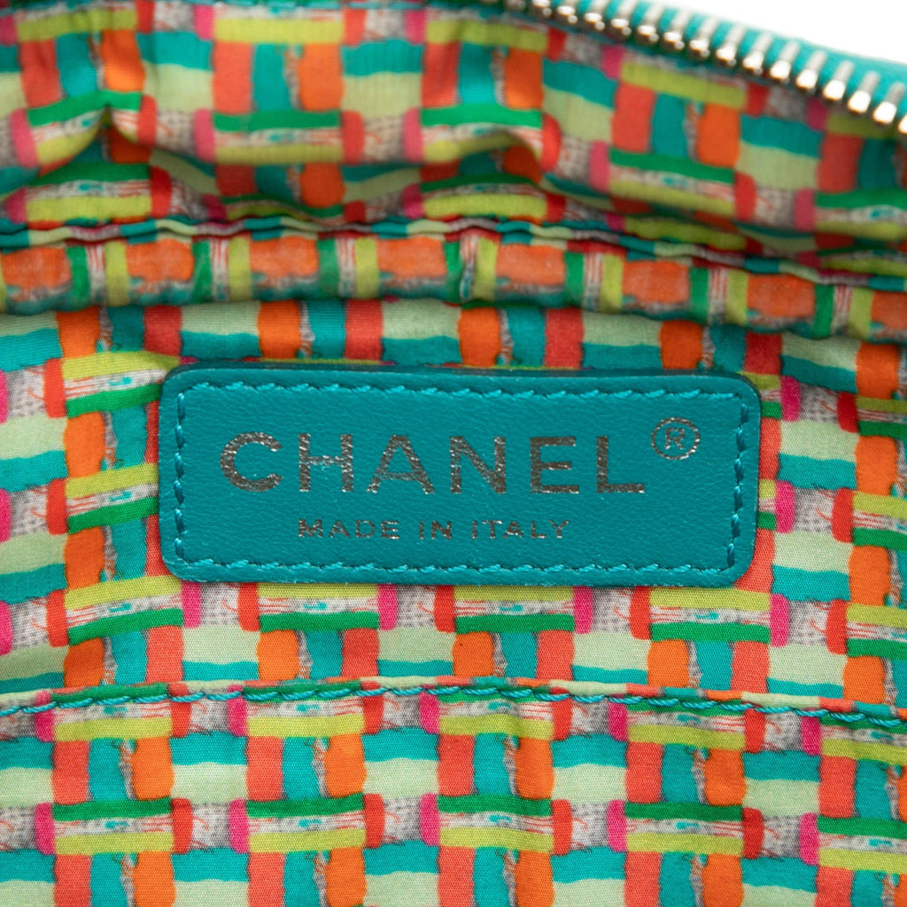 Chanel Medium CC Quilted Rubberized Lambskin Coco Rain Camera Bag