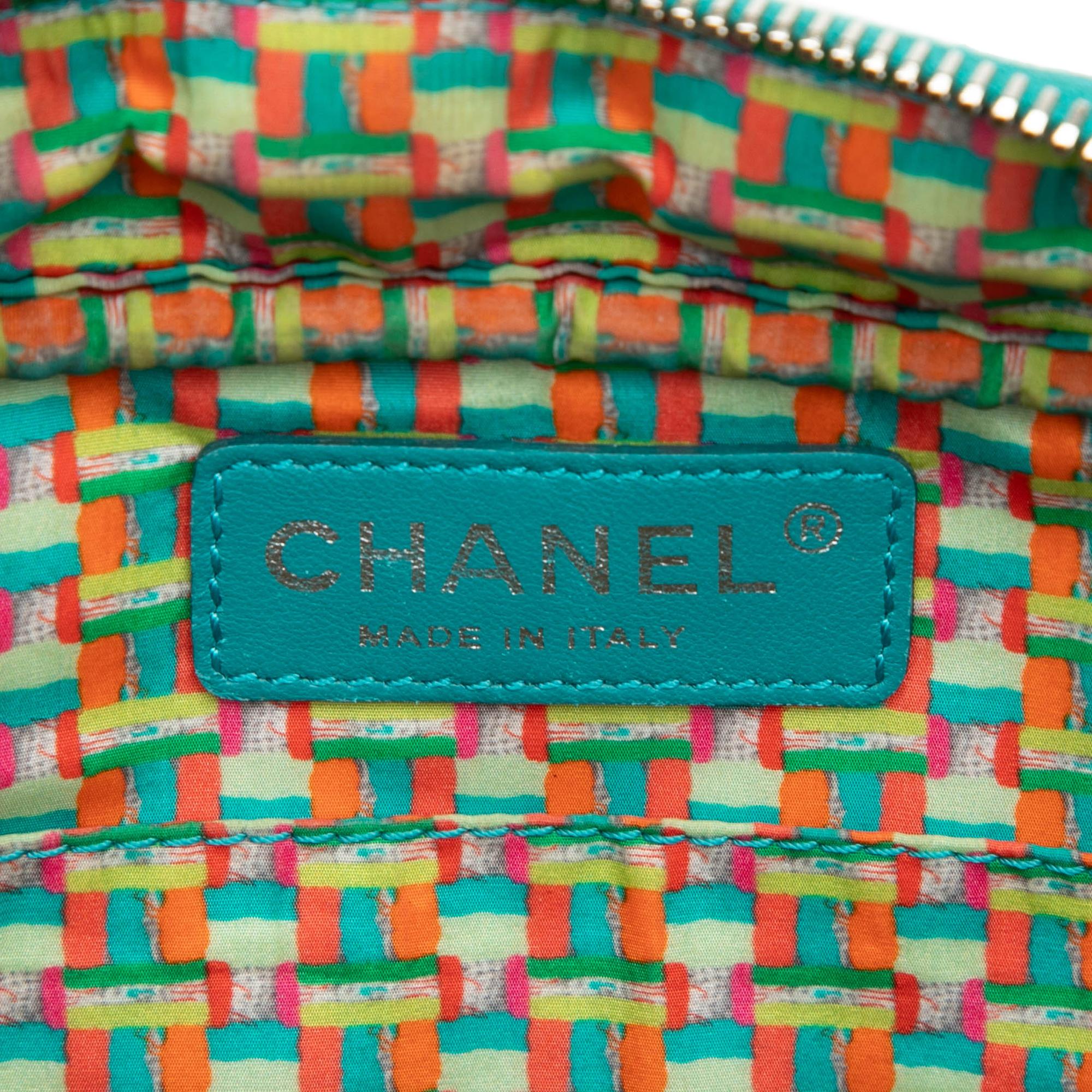 Chanel Medium CC Quilted Rubberized Lambskin Coco Rain Camera Bag