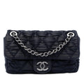 Chanel Medium CC Quilted Satin Single Flap