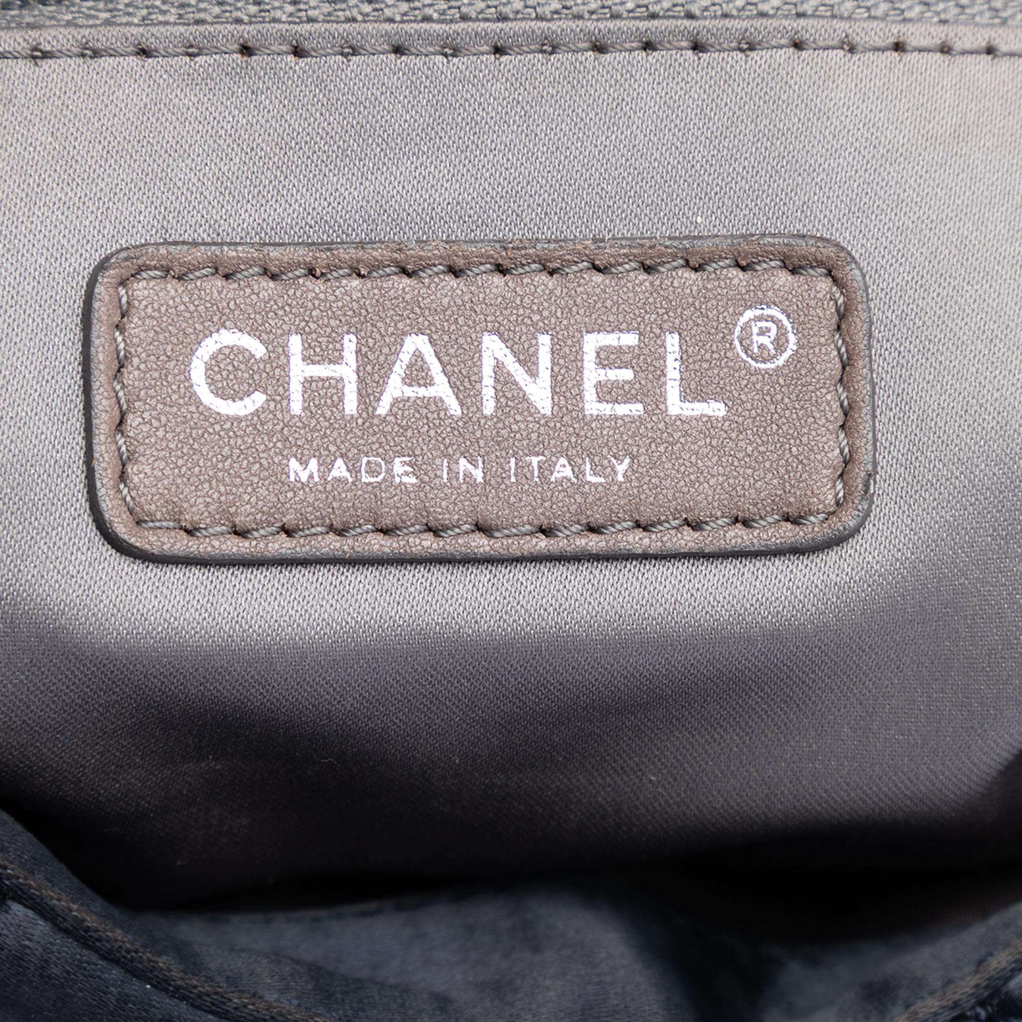 Chanel Medium CC Quilted Satin Single Flap