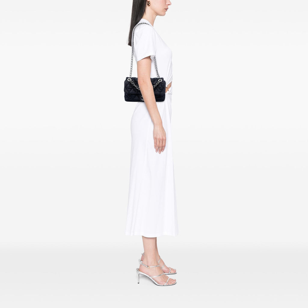 Chanel Medium CC Quilted Satin Single Flap