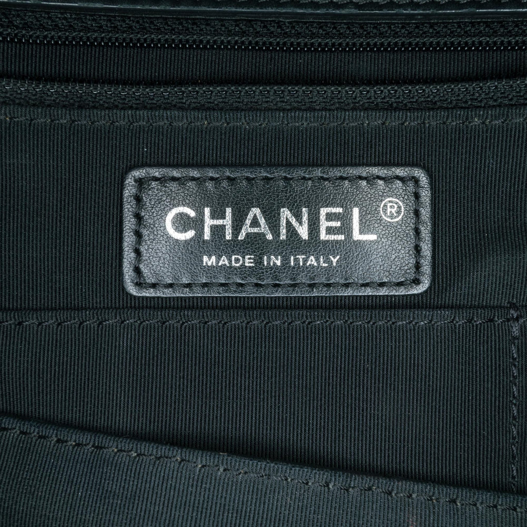 Chanel Medium CC Stitched Calfskin Pocket Zipped Chain Tote