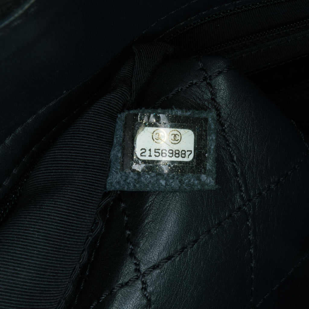 Chanel Medium CC Stitched Calfskin Pocket Zipped Chain Tote