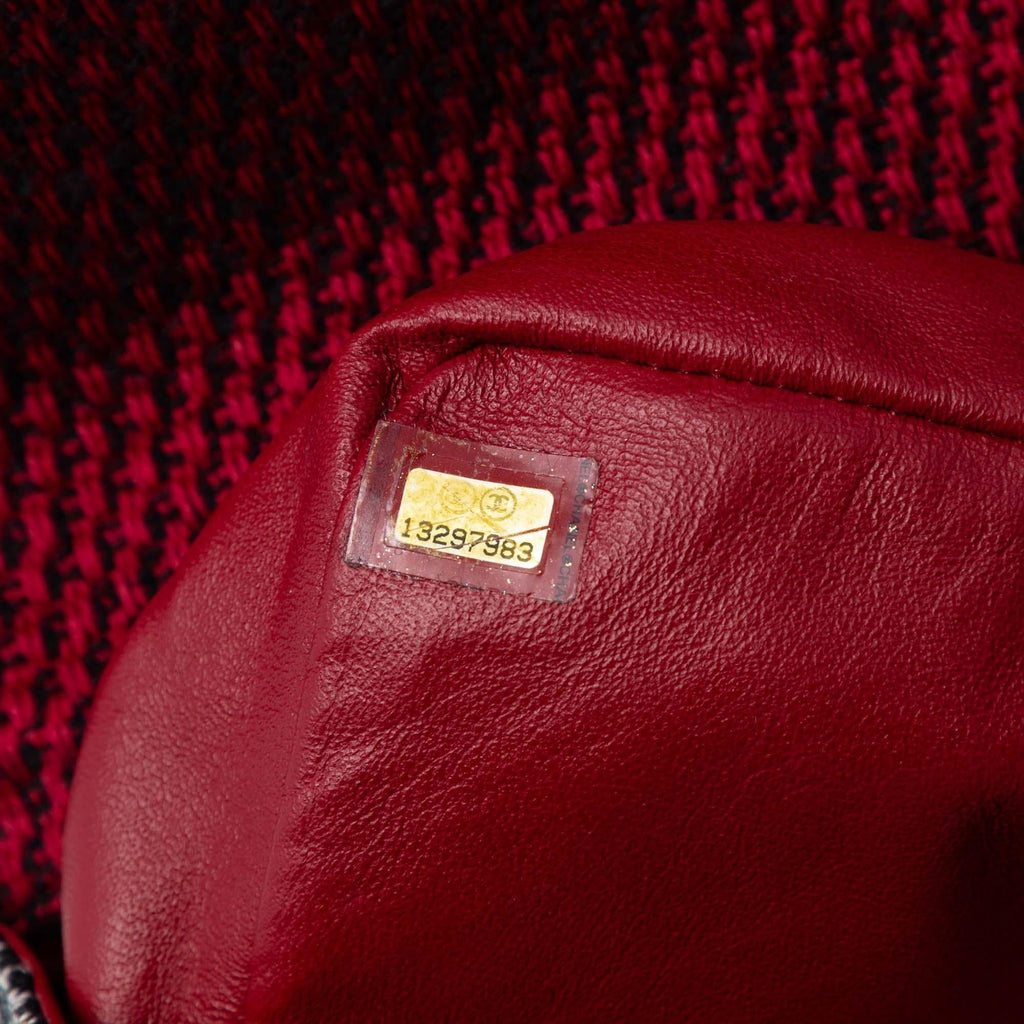 Chanel Medium CC Tweed Multi Print Double Flap