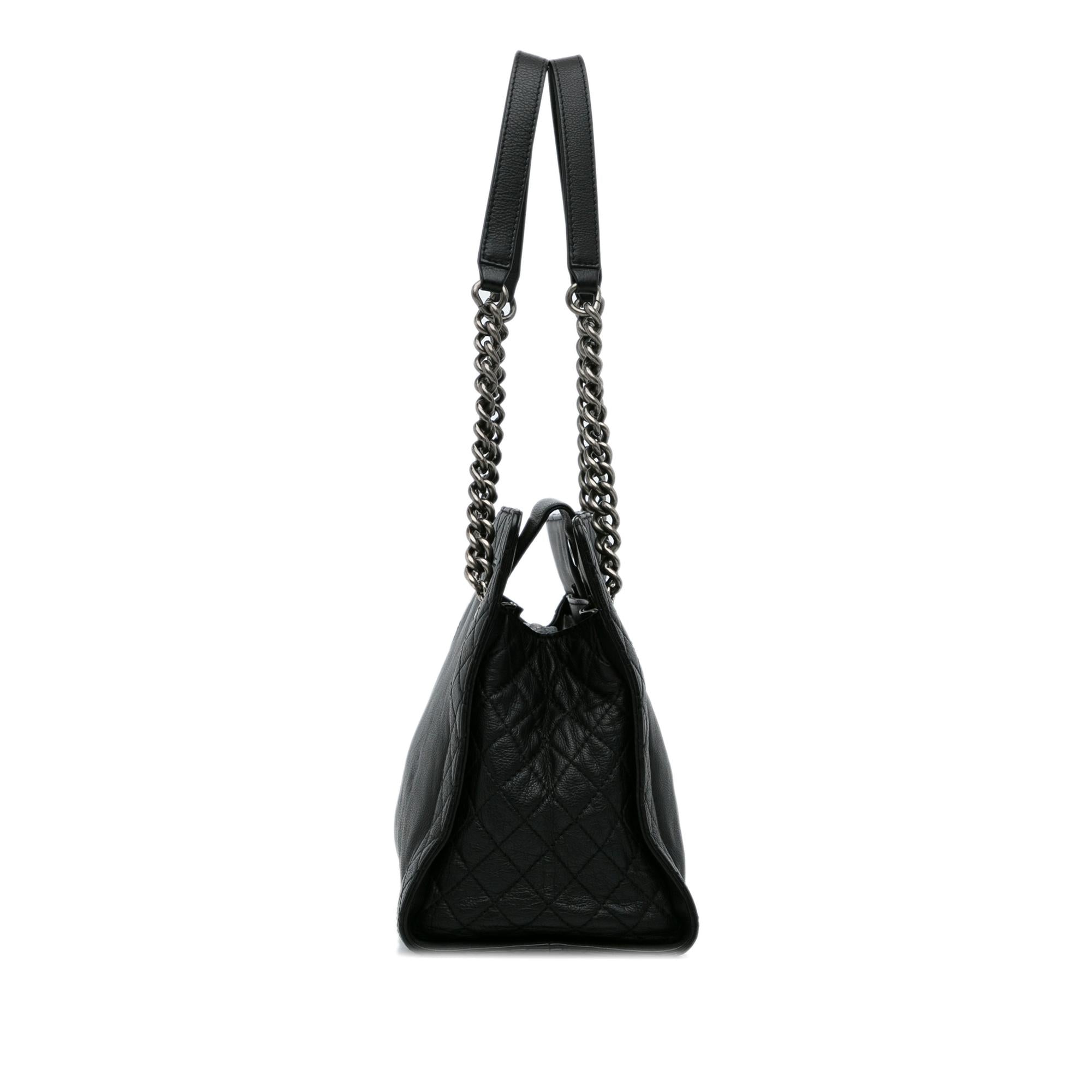 Chanel Medium Calfskin Boy Reverso Shopping Tote