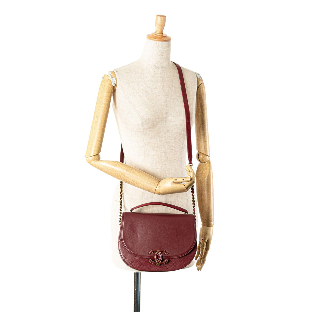 Chanel Medium Calfskin Coco Curve Flap