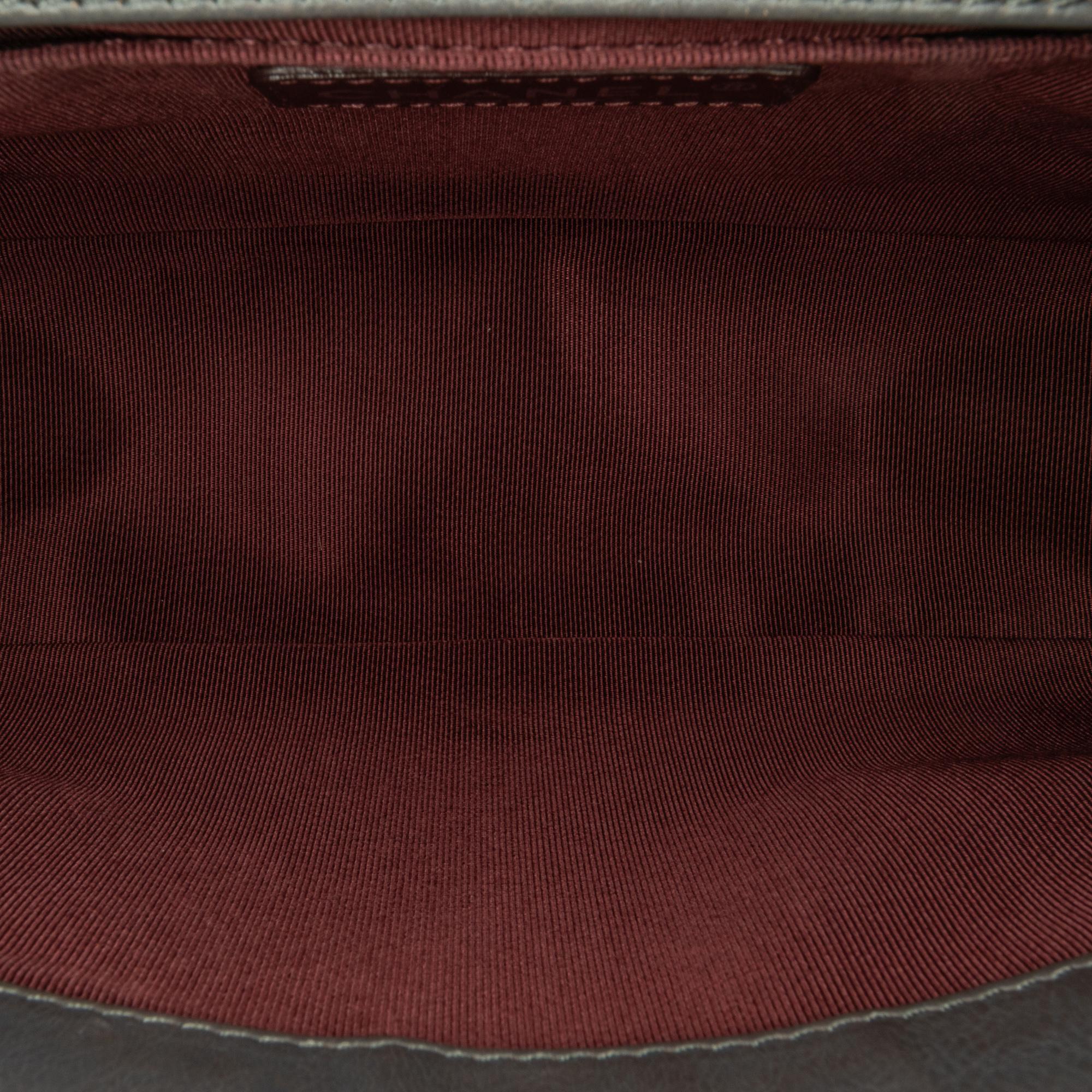 Chanel Medium Calfskin Double Stitch Boy Flap (SHG-SofQRy)