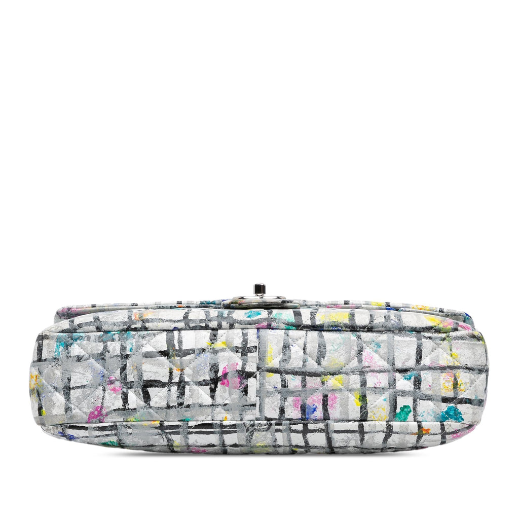 Chanel Medium Calfskin Hand Painted Graffiti Flap