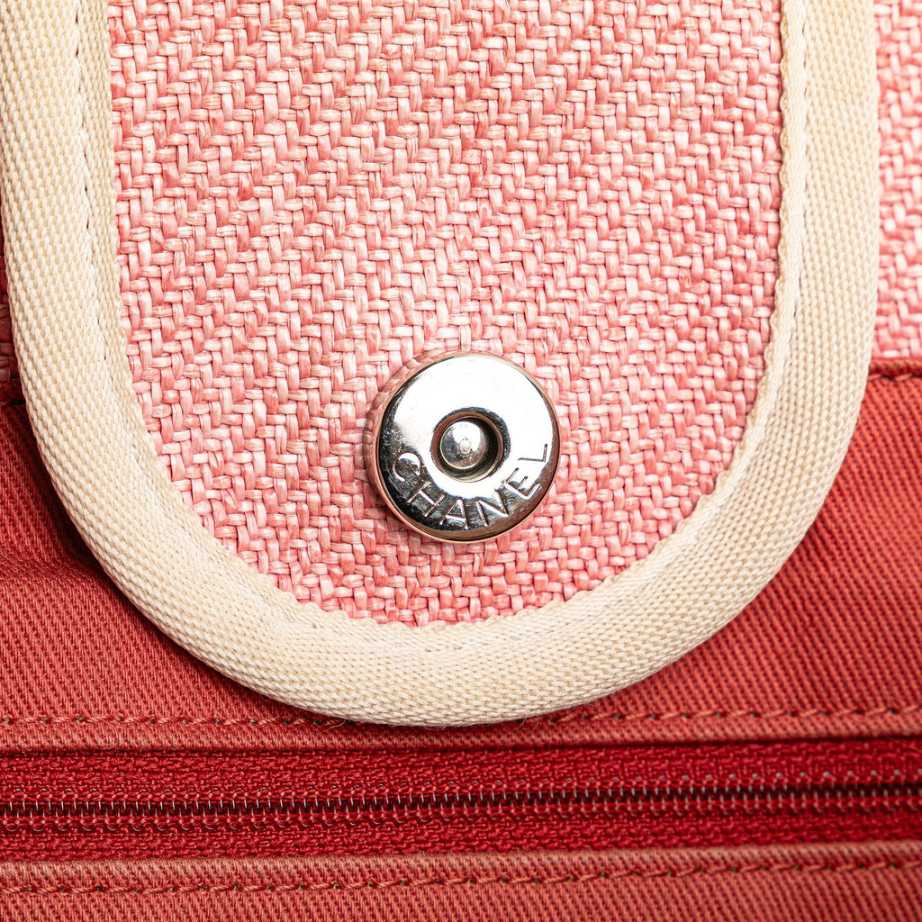 Chanel Medium Canvas Deauville Satchel
