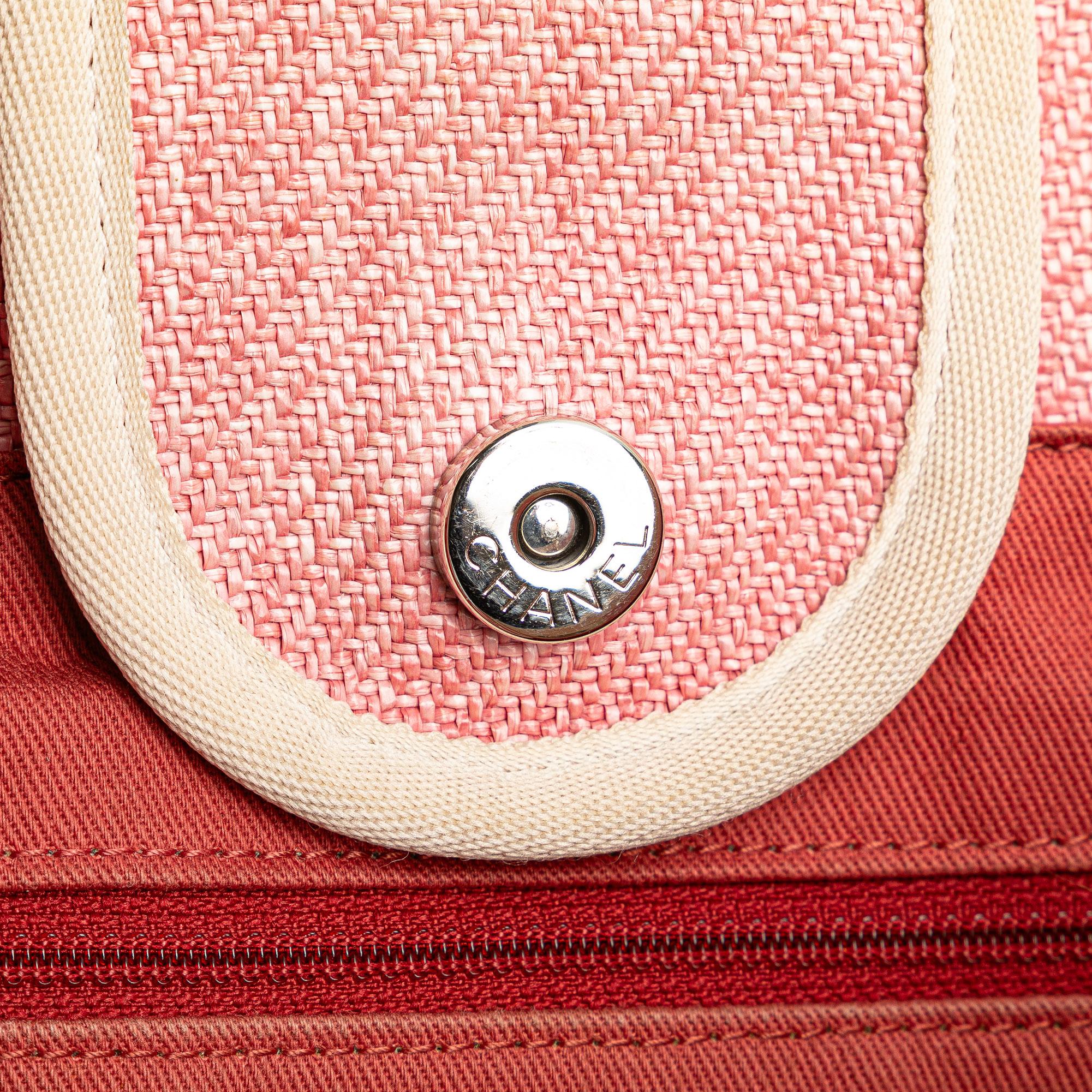Chanel Medium Canvas Deauville Satchel