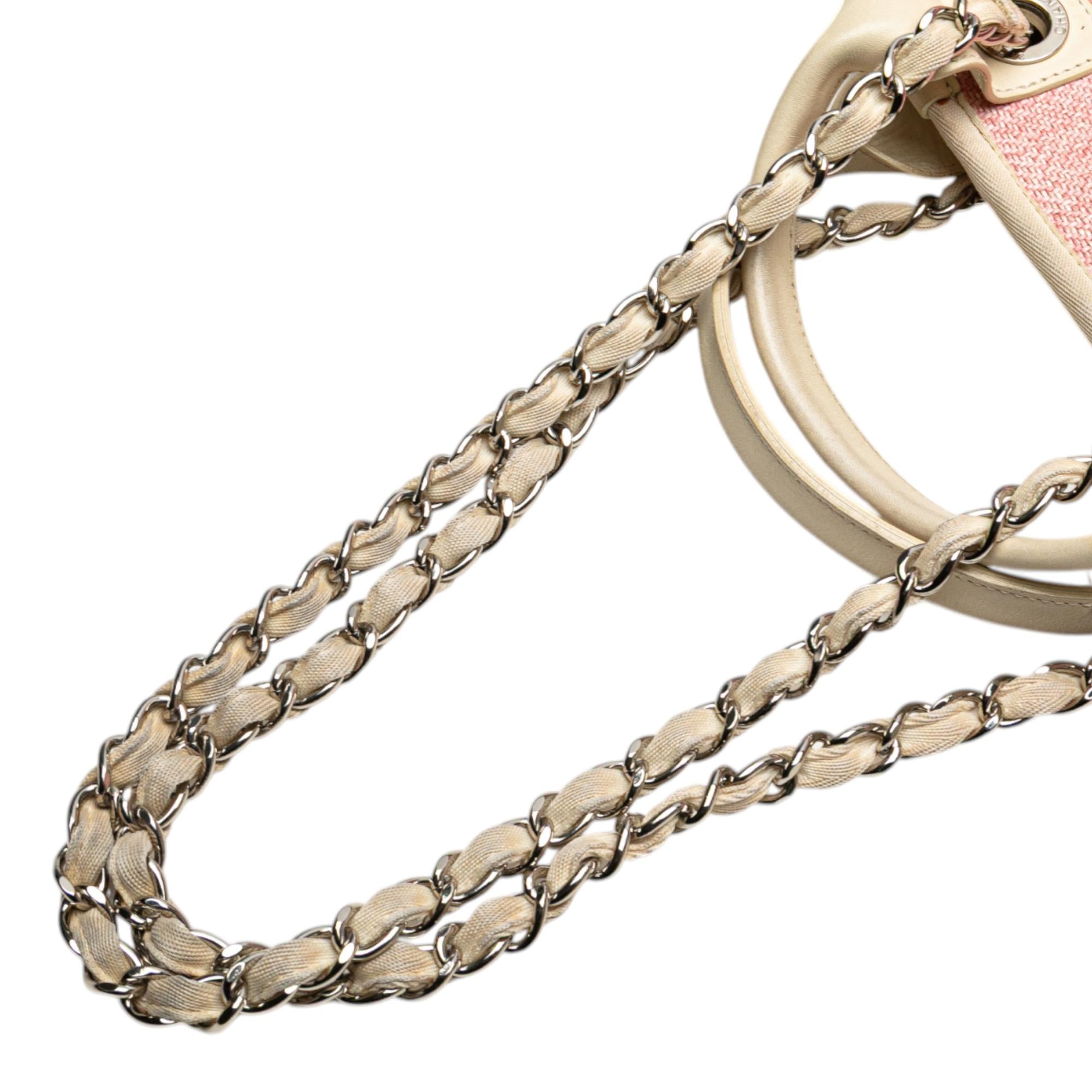 Chanel Medium Canvas Deauville Satchel