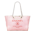 Chanel Medium Canvas Deauville Satchel