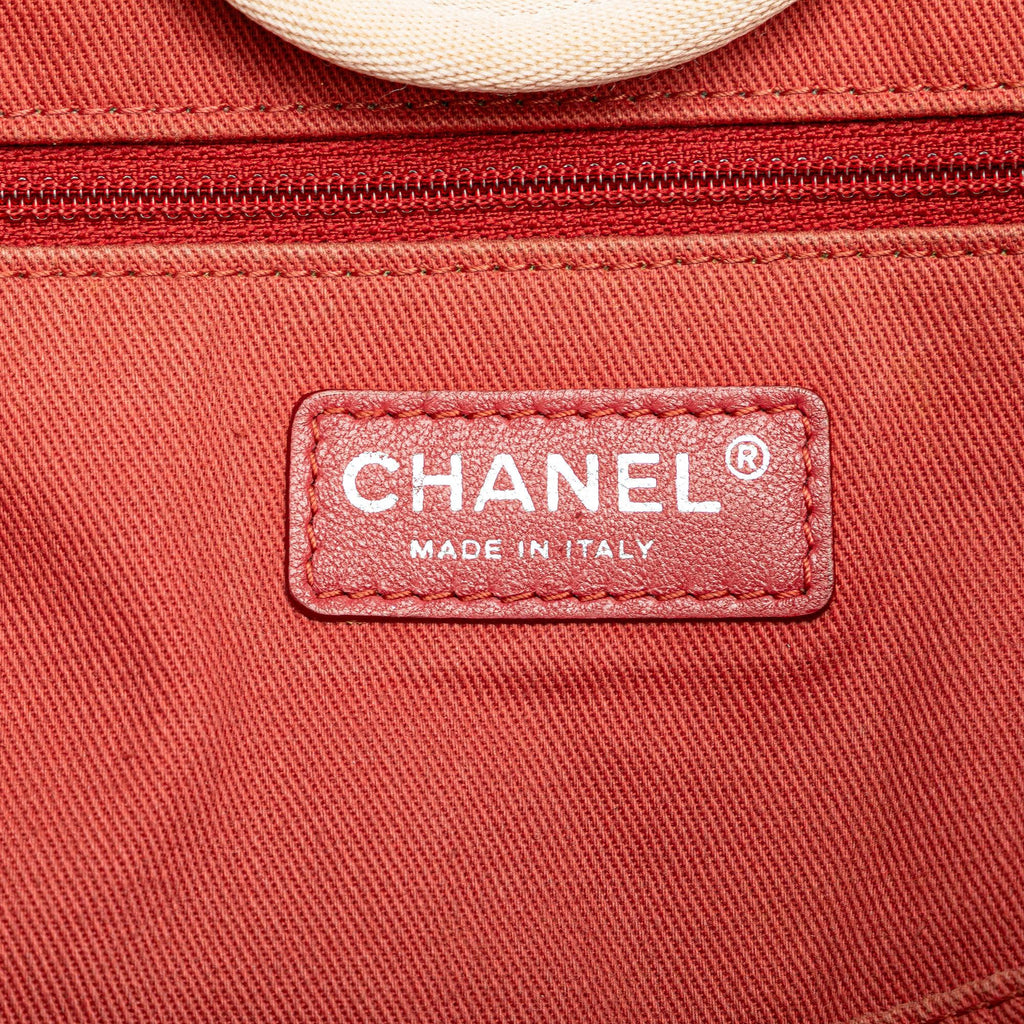 Chanel Medium Canvas Deauville Satchel