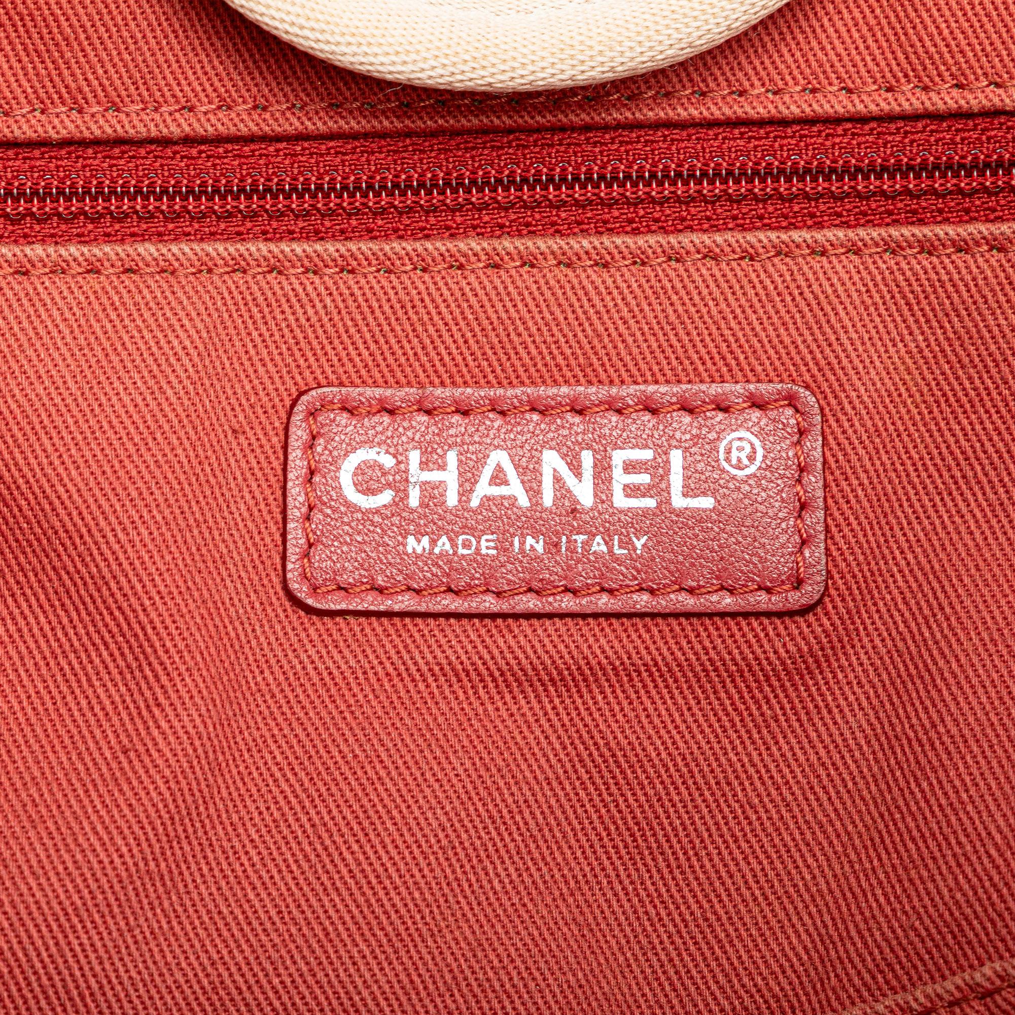 Chanel Medium Canvas Deauville Satchel