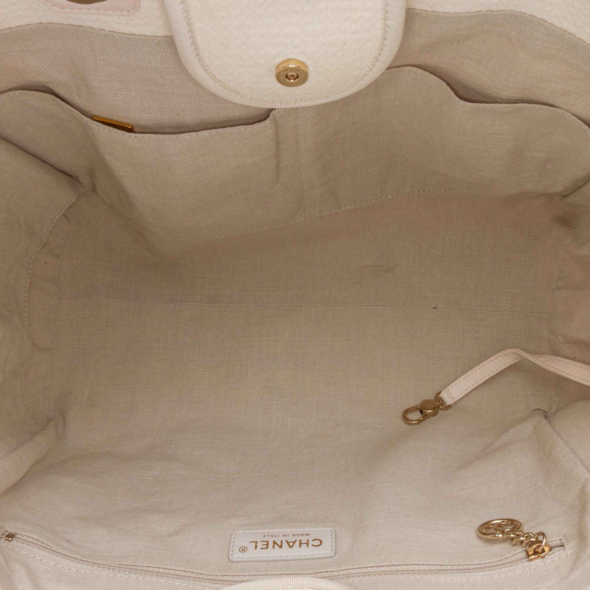 Chanel Medium Canvas Deauville Tote