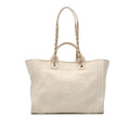 Chanel Medium Canvas Deauville Tote
