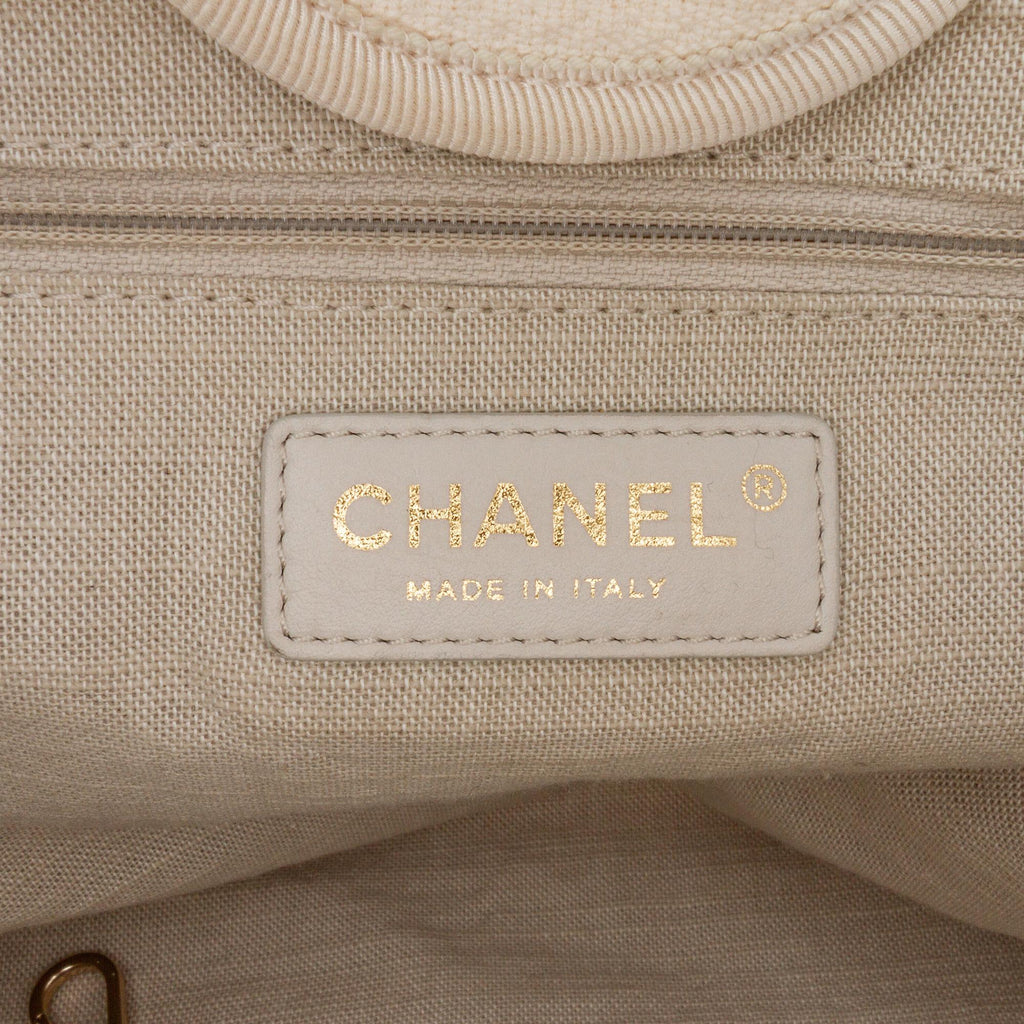 Chanel Medium Canvas Deauville Tote
