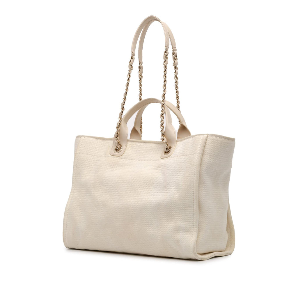 Chanel Medium Canvas Deauville Tote