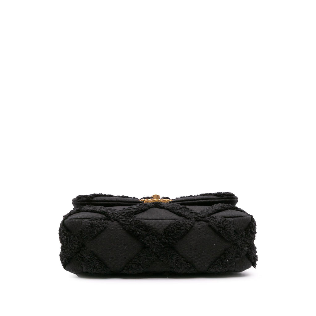Chanel Medium Canvas and Cotton 19 Flap