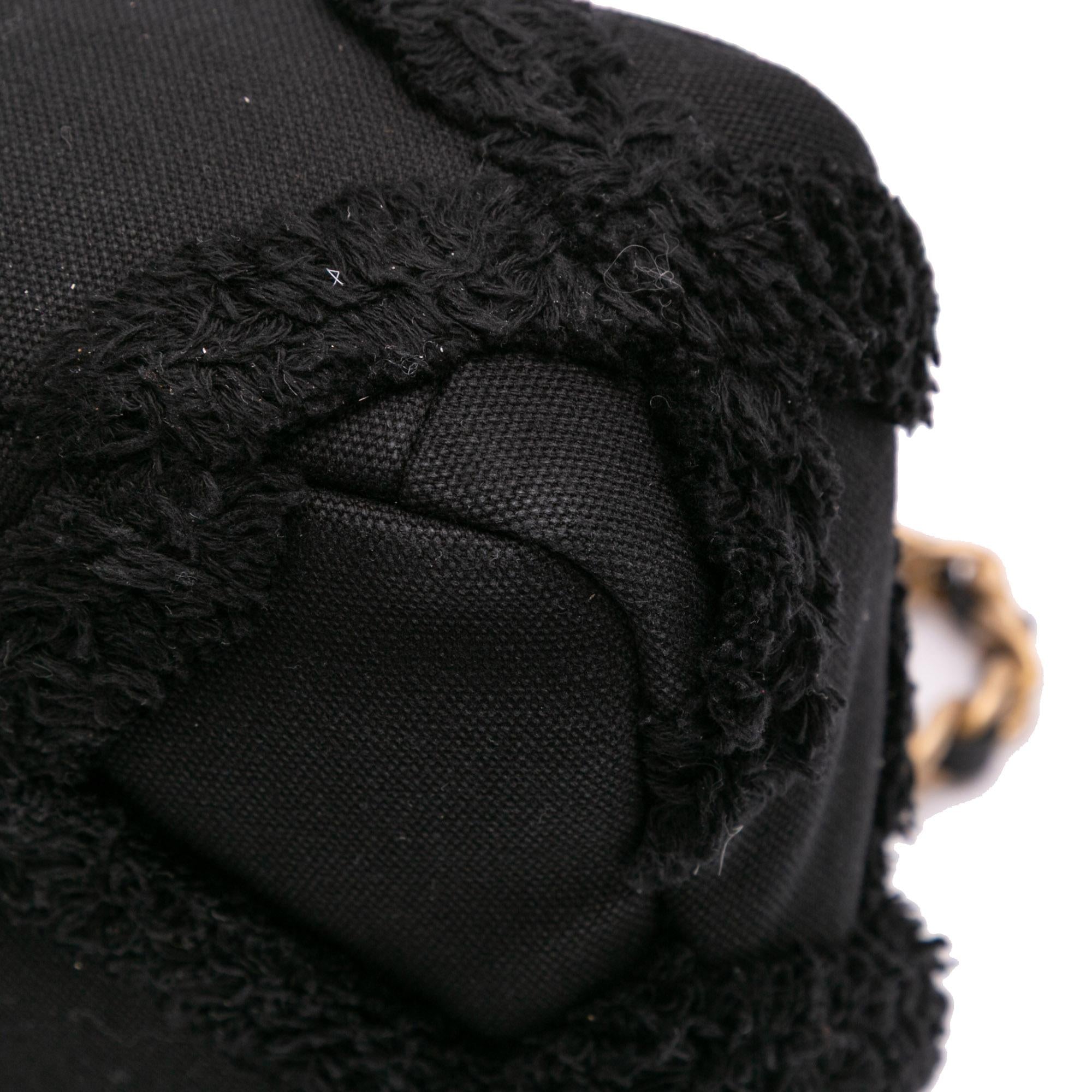 Chanel Medium Canvas and Cotton 19 Flap