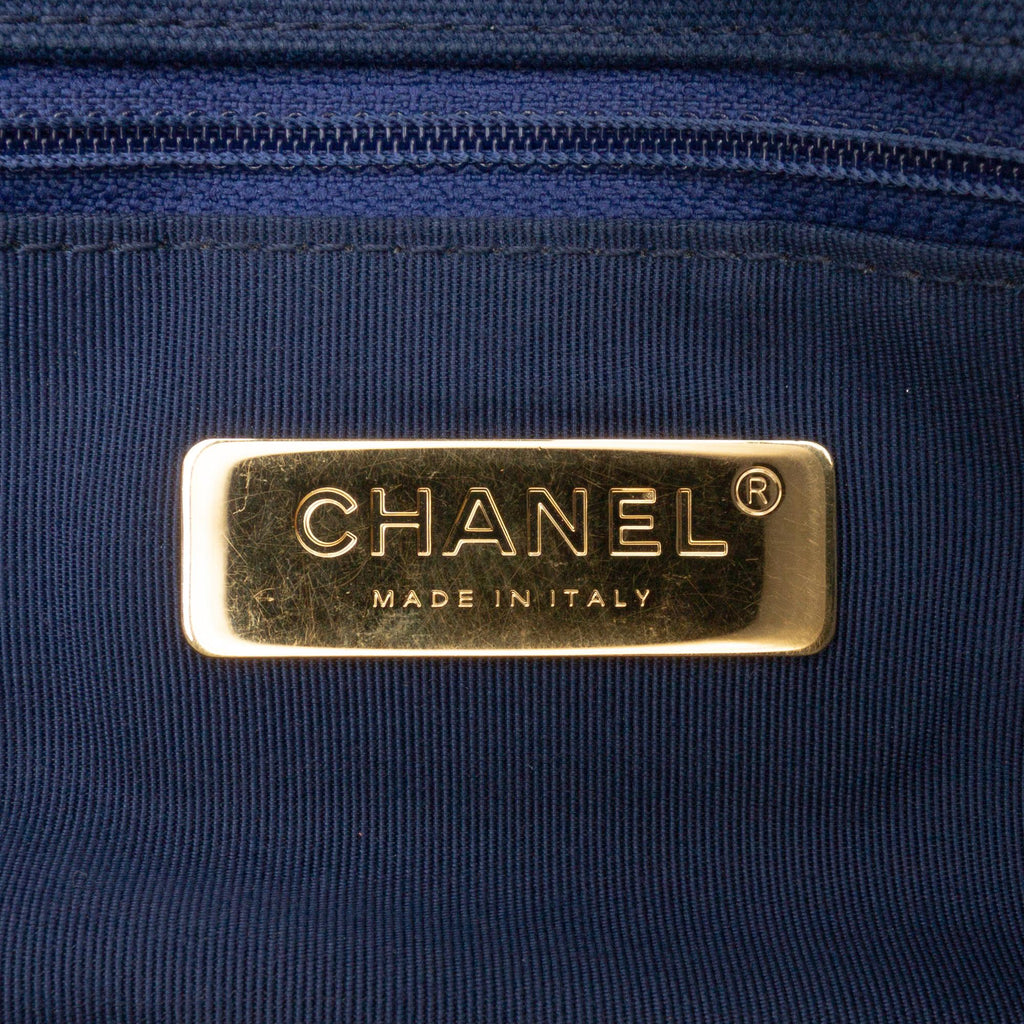 Chanel Medium Canvas and Cotton 19 Flap