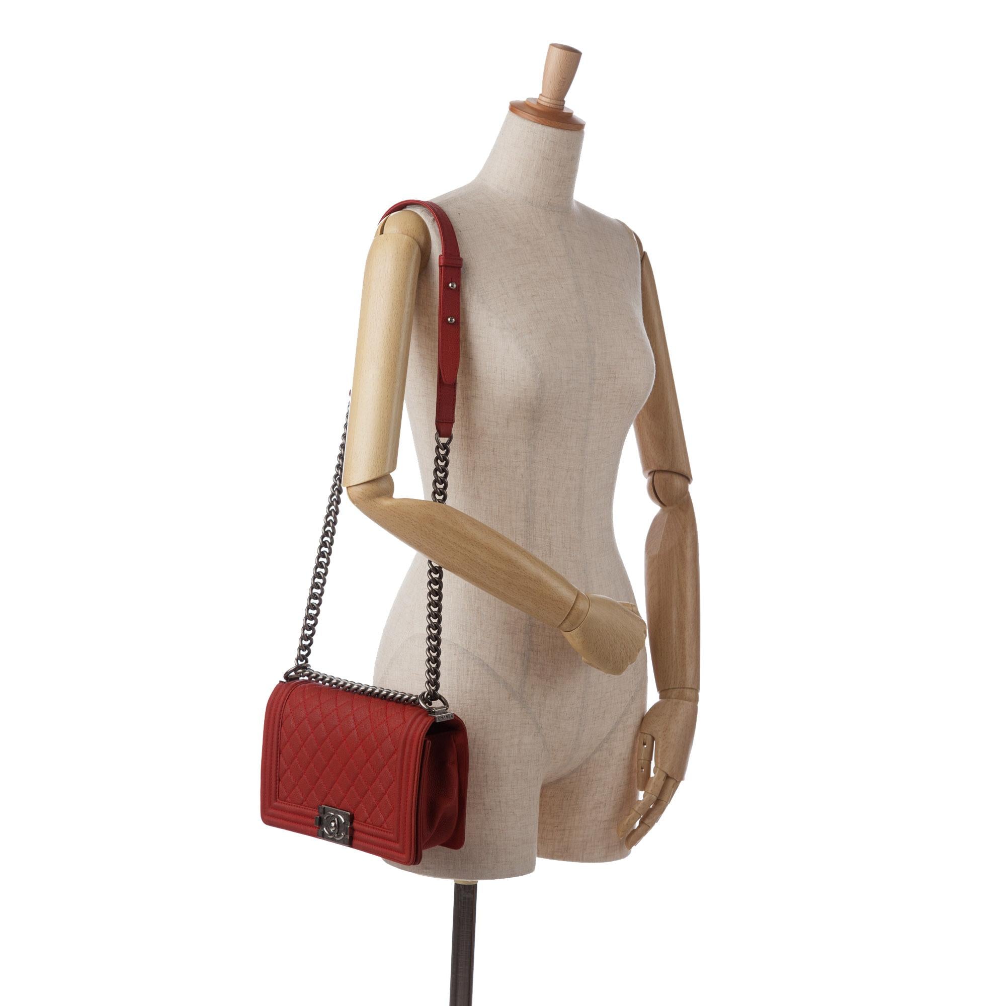 Chanel Medium Caviar Boy Flap Bag (SHG-PUBDTr)