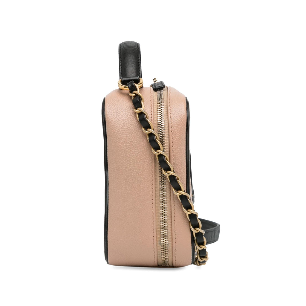Chanel Medium Caviar CC Filigree Vanity Case (SHG-BTqCcq)