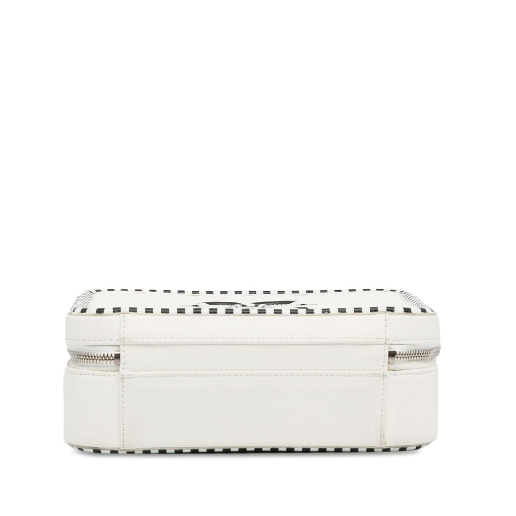 Chanel Medium Caviar CC Filigree Vanity Case