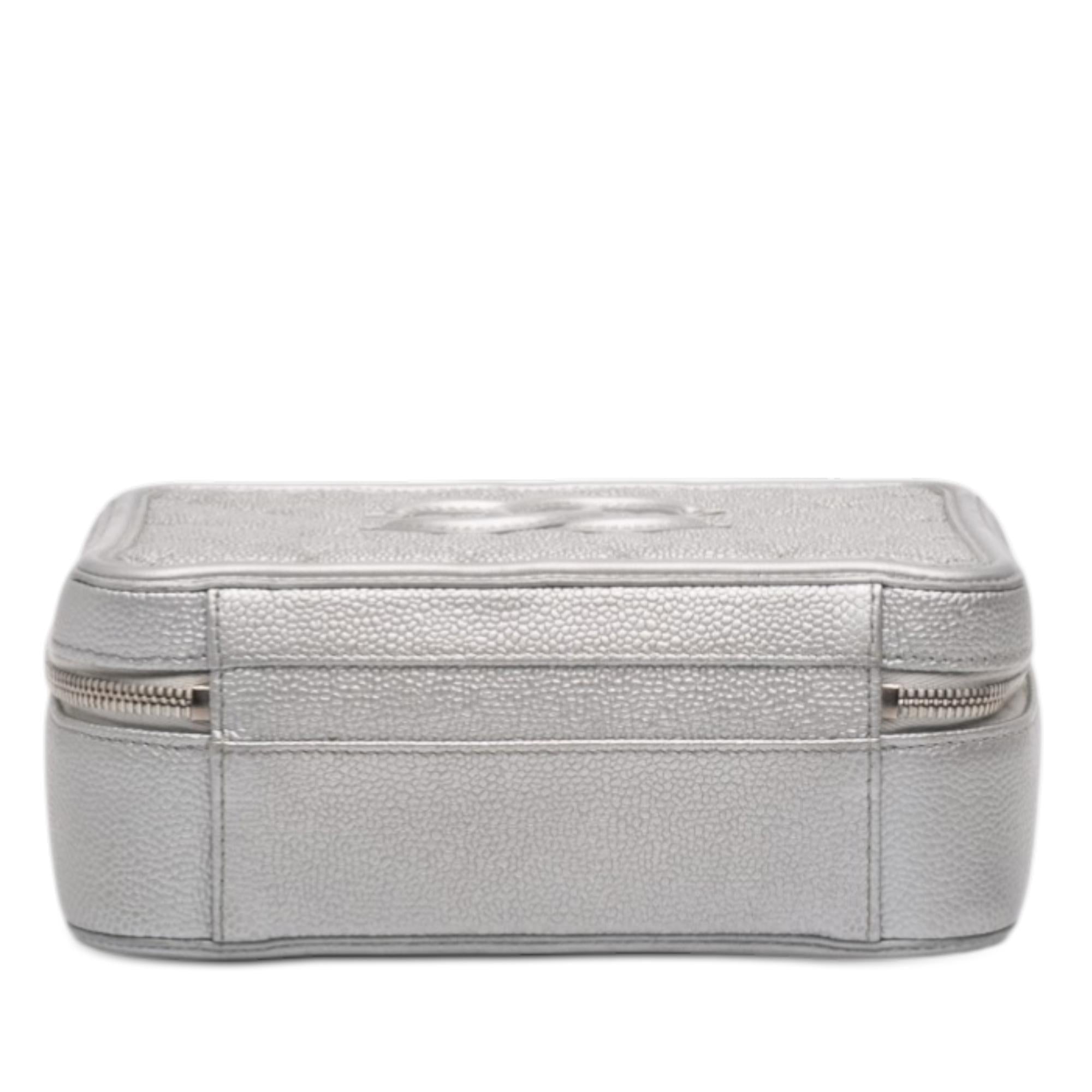 Chanel Medium Caviar CC Filigree Vanity Case
