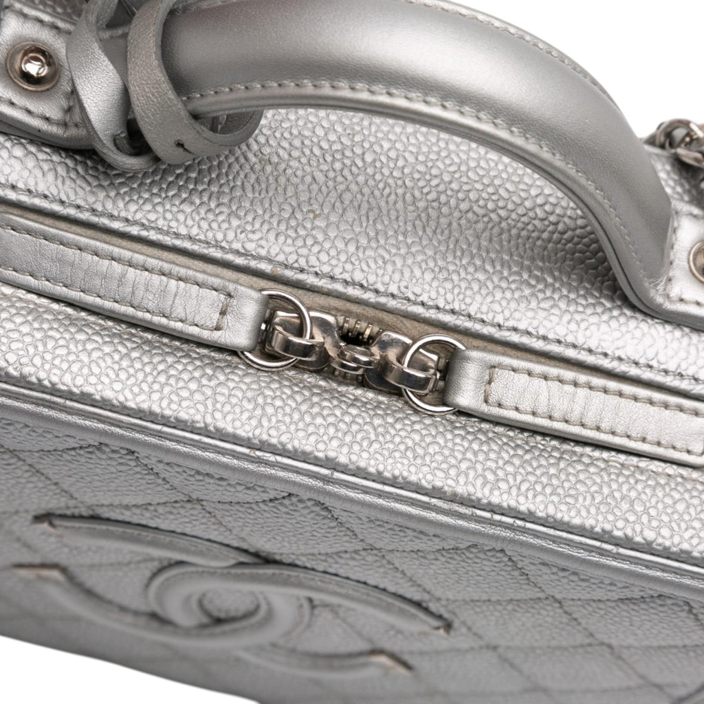Chanel Medium Caviar CC Filigree Vanity Case