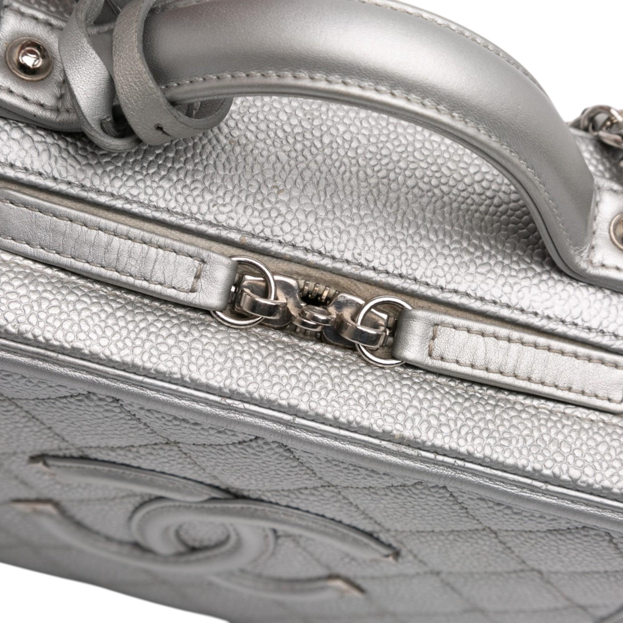 Chanel Medium Caviar CC Filigree Vanity Case