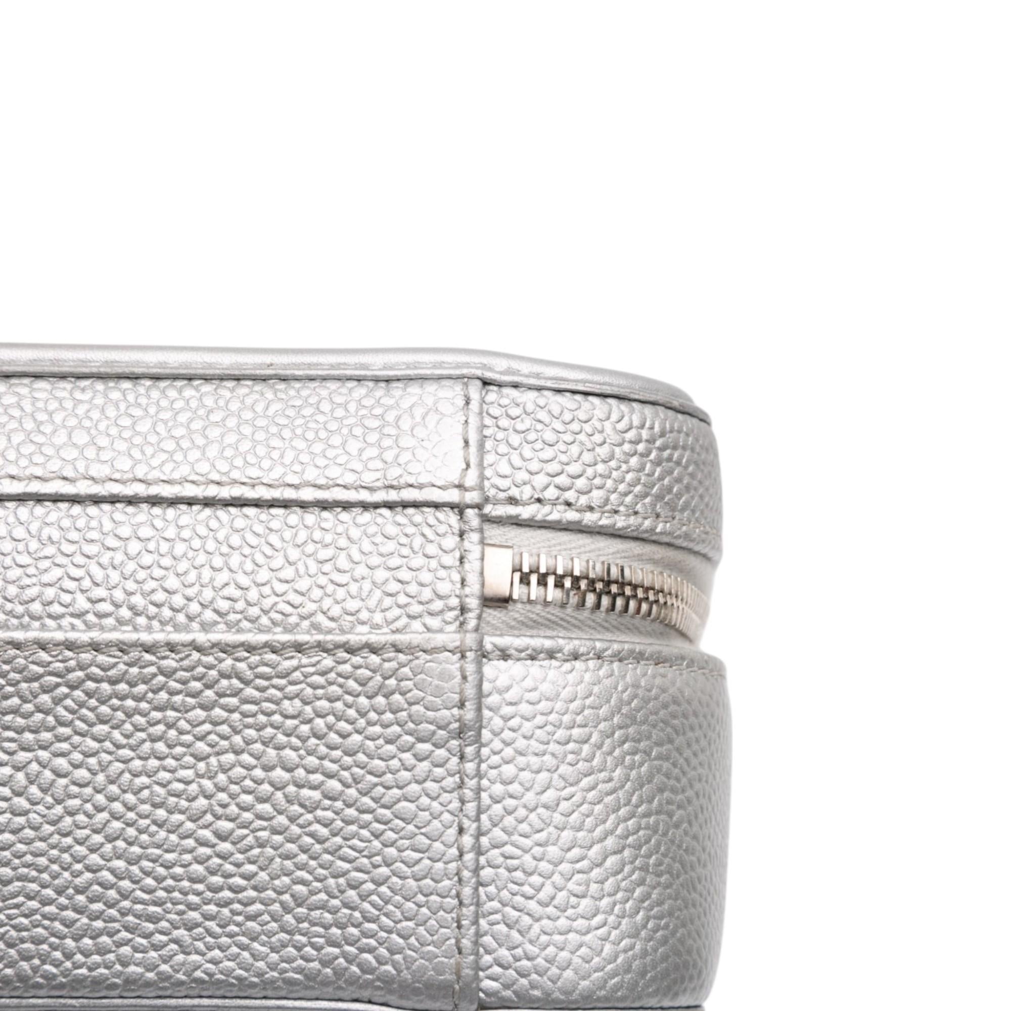 Chanel Medium Caviar CC Filigree Vanity Case