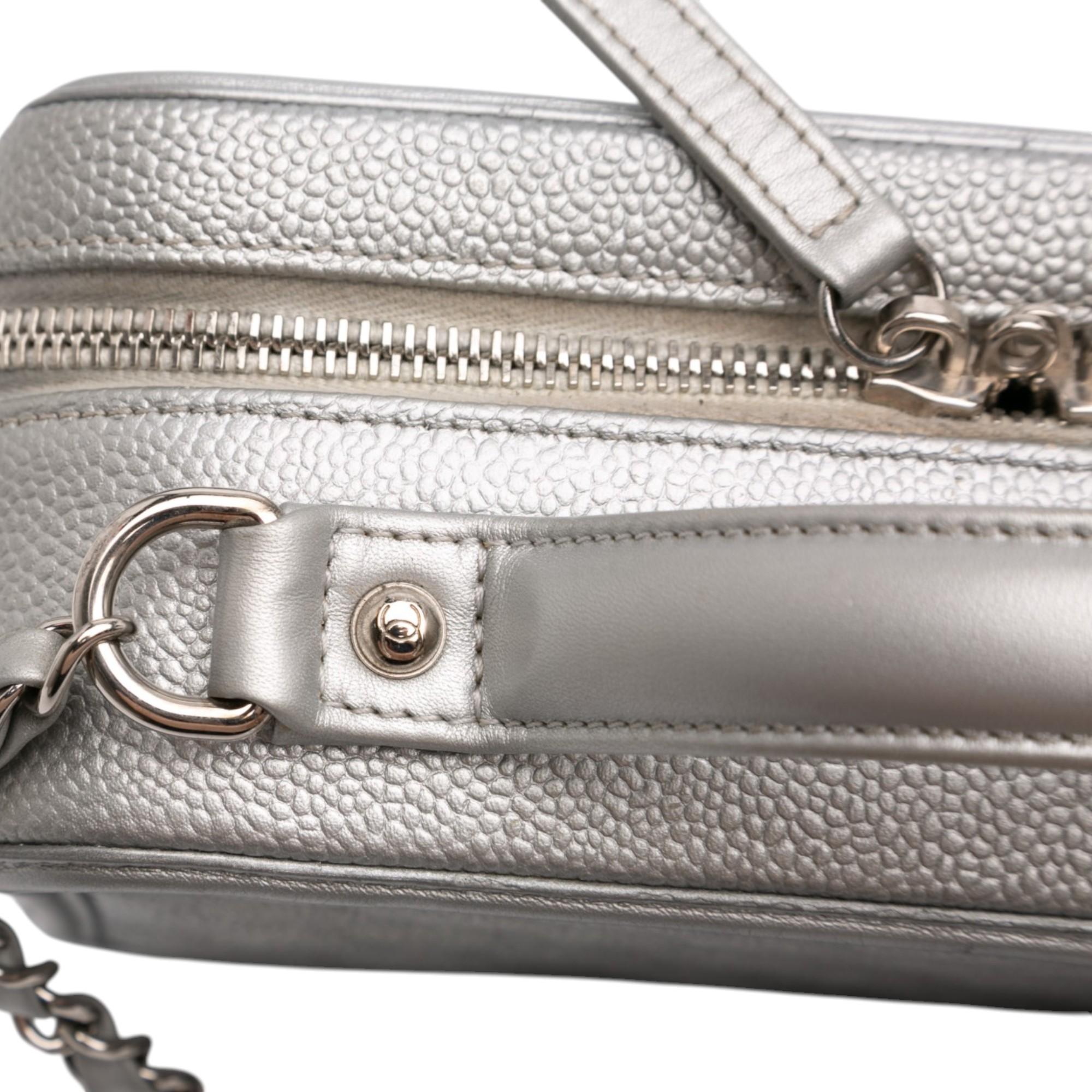 Chanel Medium Caviar CC Filigree Vanity Case