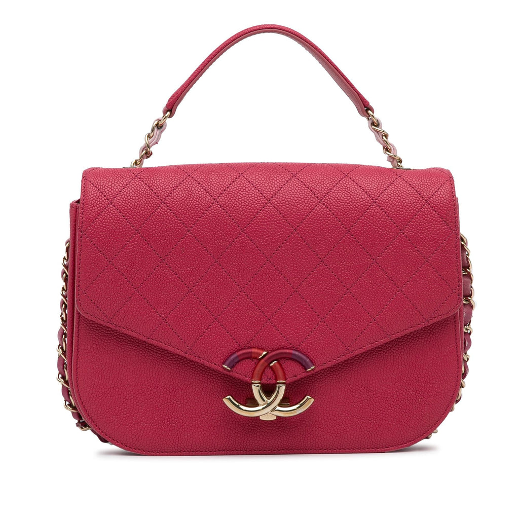 Chanel Medium Caviar Cuba Flap (SHG-kL1nQy)
