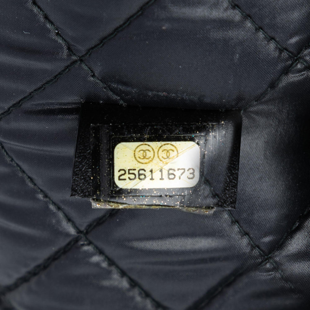 Chanel Medium Caviar Deauville Studded O Case Clutch