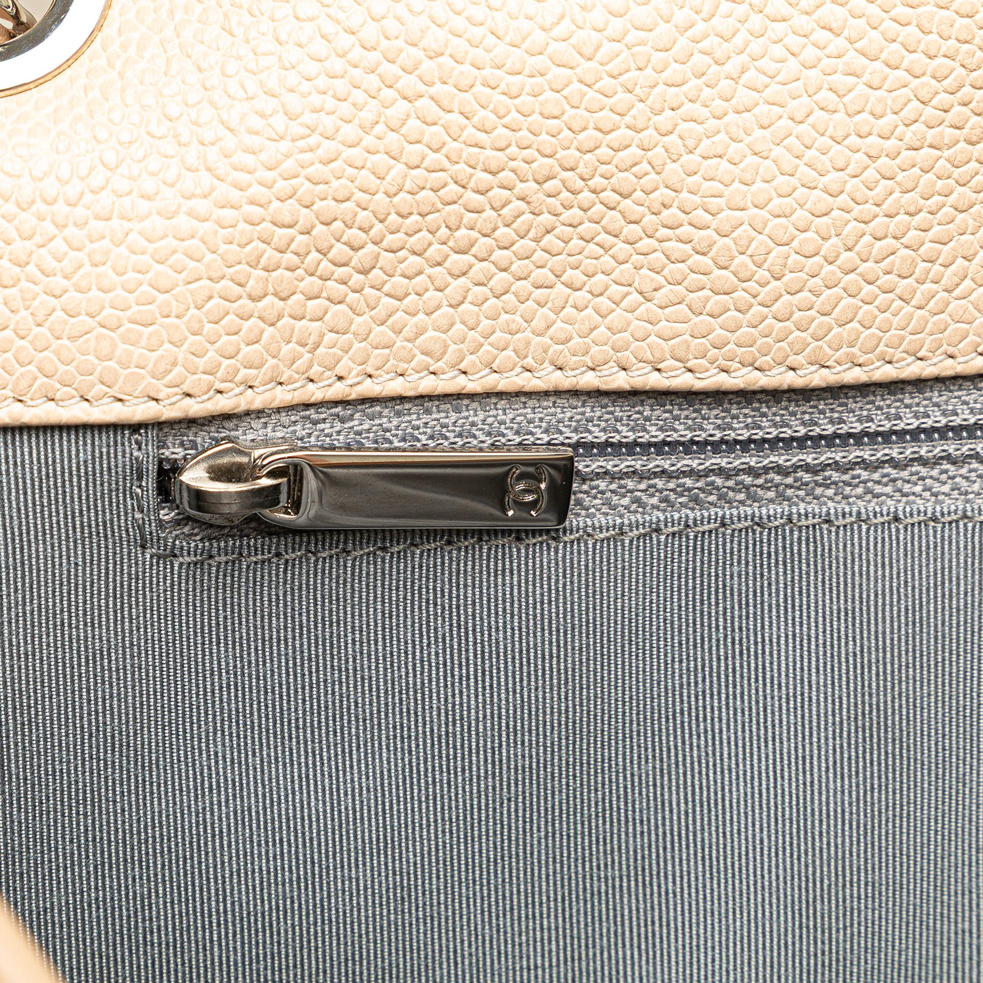 Chanel Medium Caviar French Riviera Flap