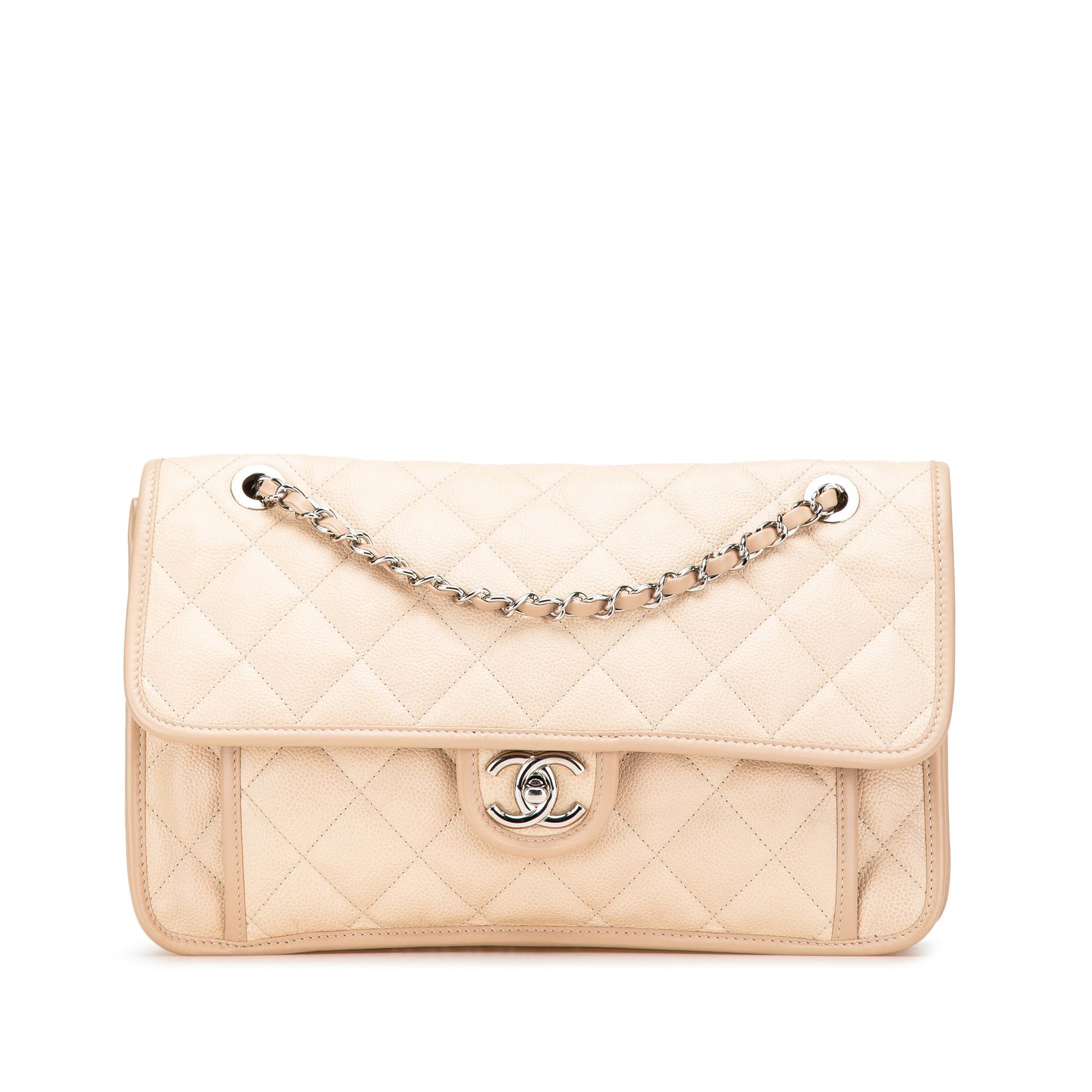 Chanel Medium Caviar French Riviera Flap