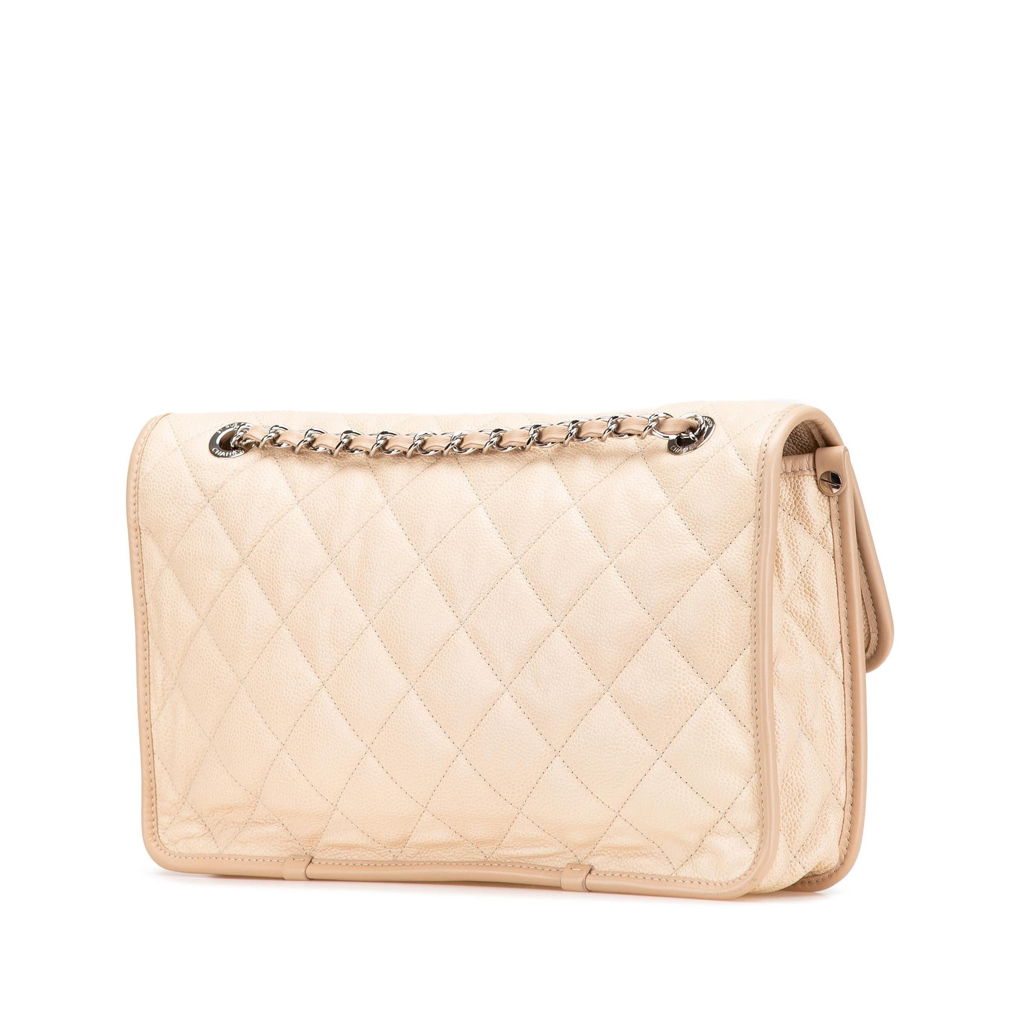 Chanel Medium Caviar French Riviera Flap